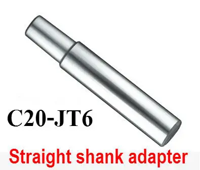 1PCS Drill Sleeve C20-JT6 straight Shank Adapter  Drill Chuck Arbor Drilling Lathe Machine Capacity