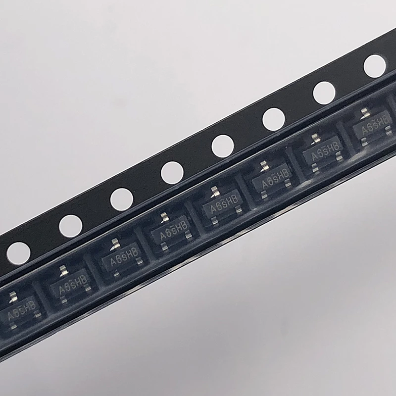 (100個) si2306 2306 sot-23 2.8a smd mos fetトランジスタnチャンネル電界効果トランジスタ (マーキングa6shb)