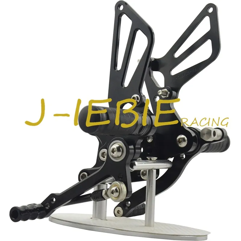 

CNC Racing Rearset Adjustable Rear Sets Foot pegs For Suzuki GSXR1000 2001-2004 GSXR600 GSXR750 2001-2005 SV650 SV1000 BLACK