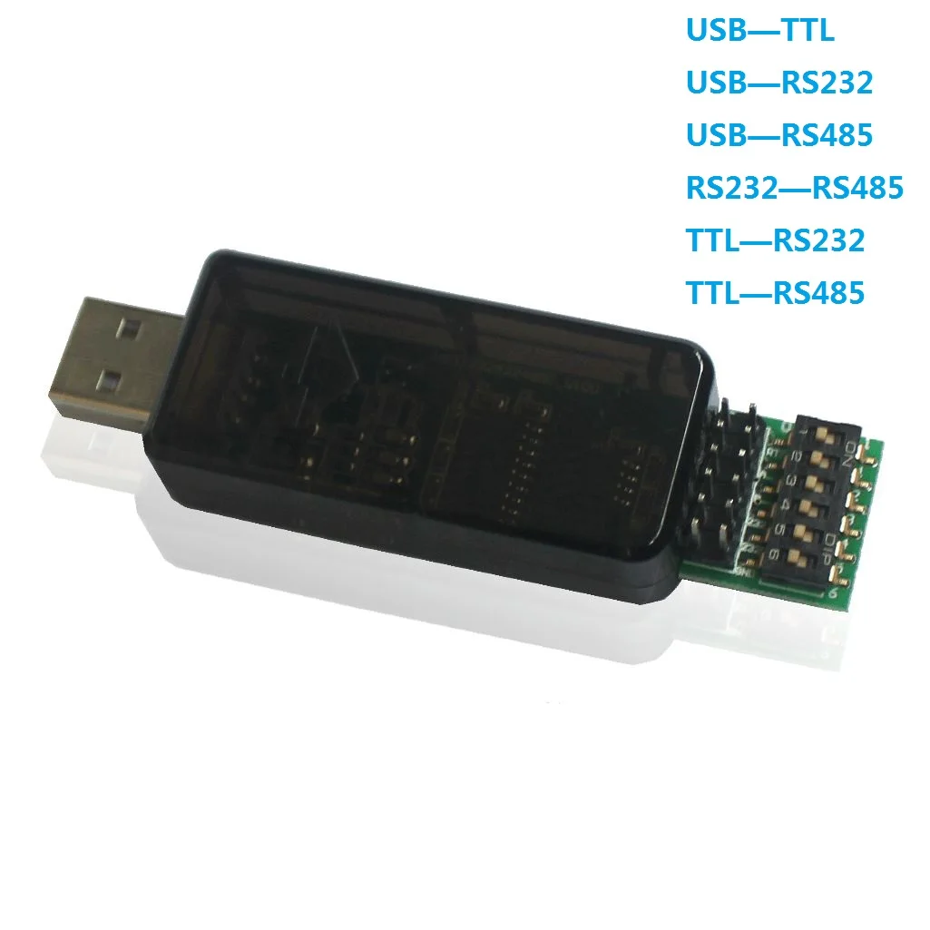 RS485 RS232 TTL Rp USB 6 Dalam 1 Konverter CP2102 Chip