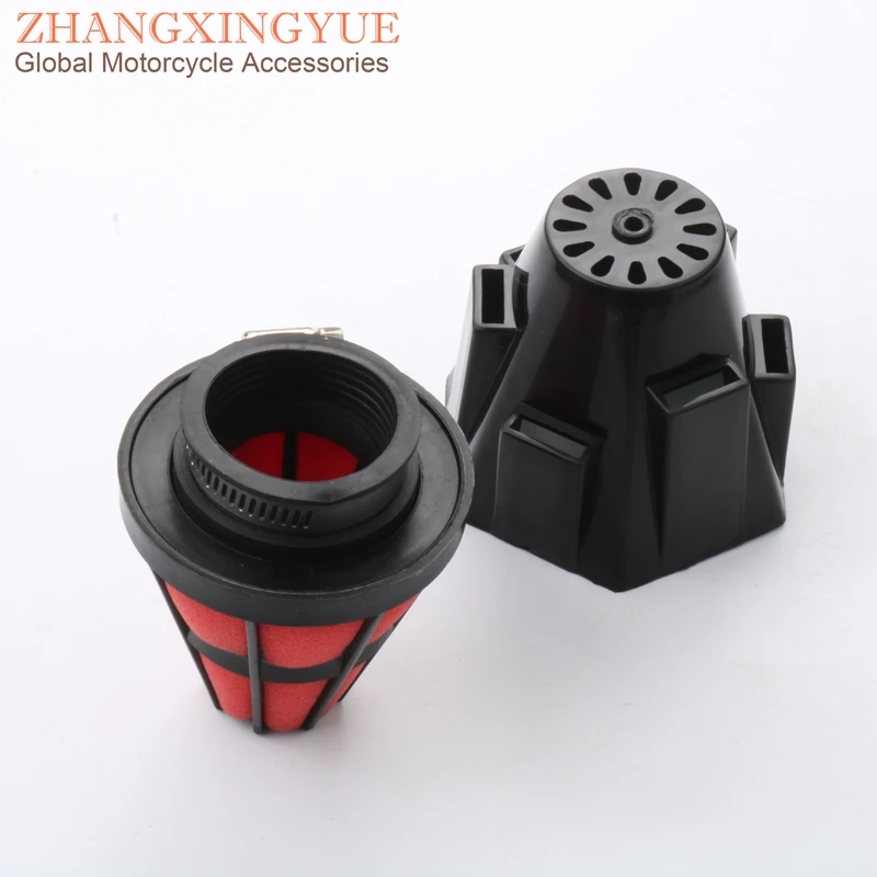 42mm scooter High performance air filter for Kymco Agility 125 Dink Grand Dink Heroism 125 Like Movie People Supet 8 125cc 4T