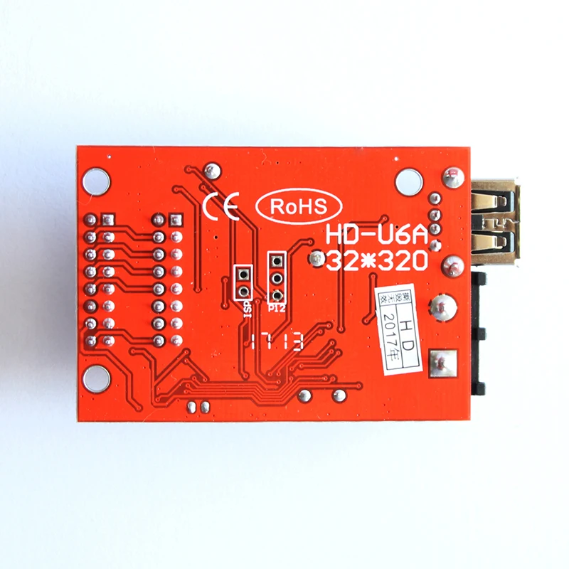 Huidu HD-U6A u-disk single color led card work for single color & dual color led screen display module controller