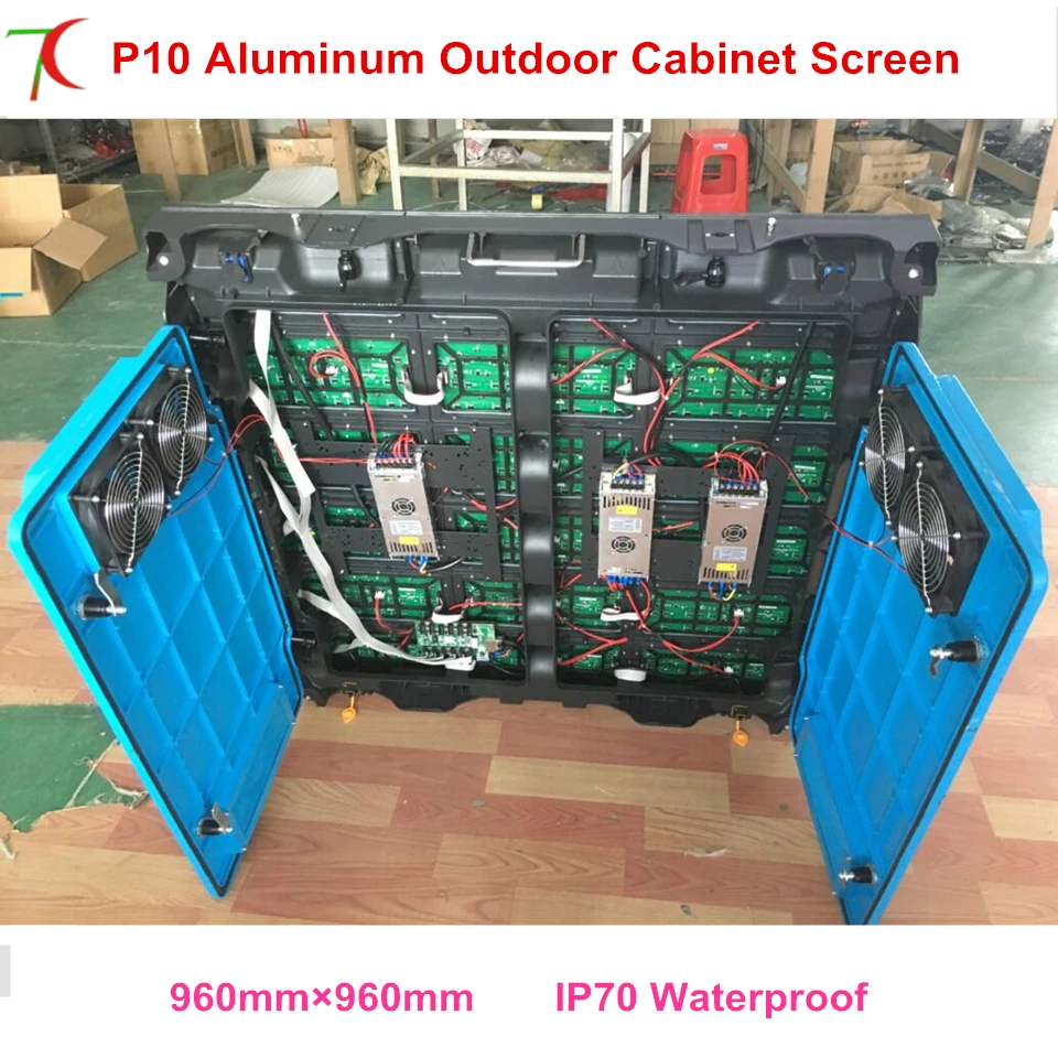 

P10 outdoor 960*960mmhigh brightnessstage P10 2Scan led video screen SMD High altitude led module waterproof led display screen