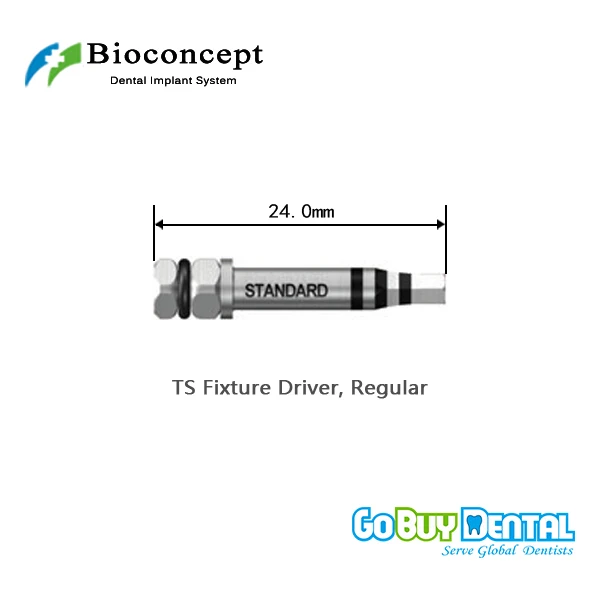 Bioconcept BV Dental Instrument TS Fixture Driver  24mm, Regular(355040)