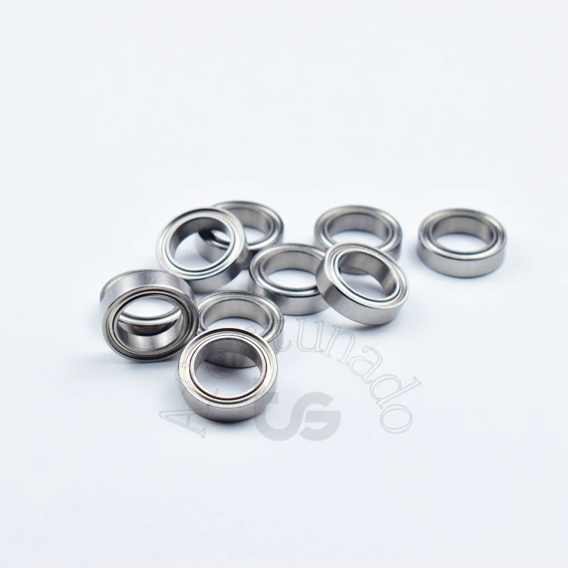 Bearing 10pcs 6700ZZ 10*15*4(mm) free shipping chrome steel Metal Sealed High speed Mechanical equipment parts