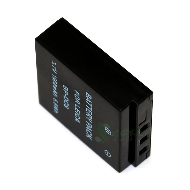 Carregador USB ou BP-DC8 BP-DC8-E Bateria de 1600mAh para câmera Leica X1 / X2 / X (Typ113)/ X-U (Typ113)/ X-E (Typ102)/ X Vario (Typ107)