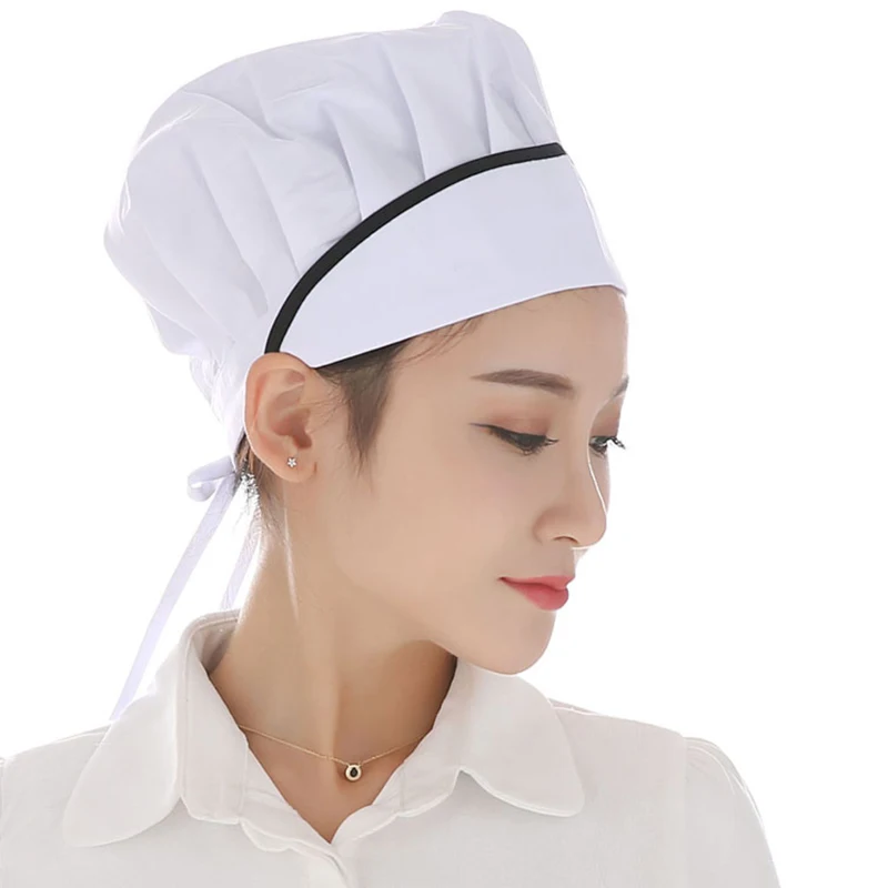 Breathable Sanitary Dust Cap Men Women hat for cook Workshop Canteen kitchen hat Restaurant Hotel Bakery Waiter Chef Work Hats