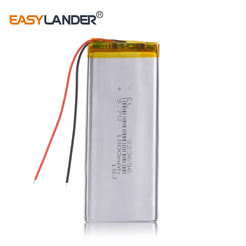 XWD 303696P 3.7V 1800mAh Rechargeable Lithium Li-ion Li Polymer Battery for MTK android smart phone I6 6S 323696P 323696