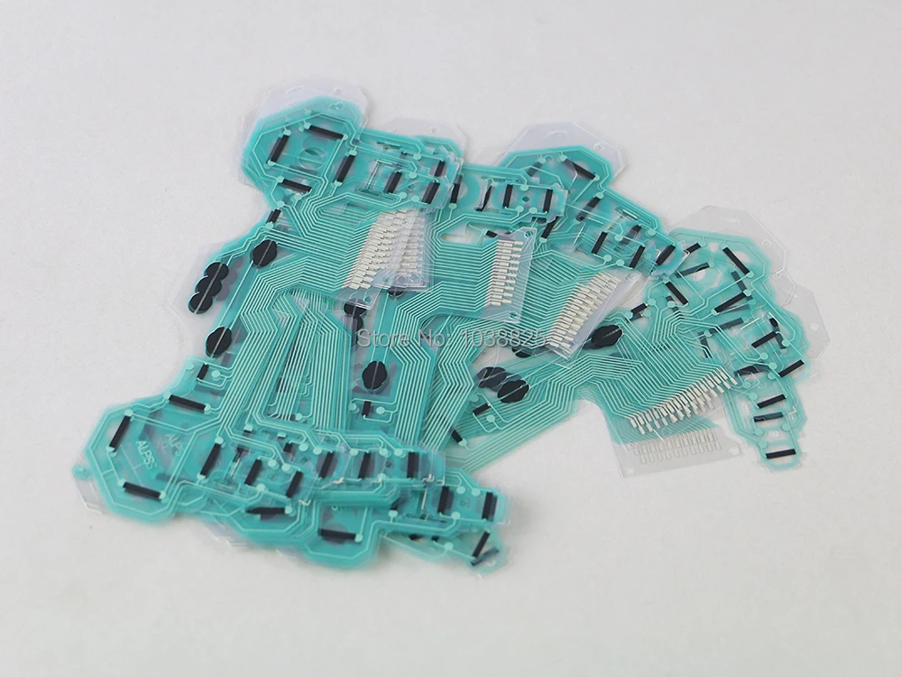 10 قطعة/الوحدة تحكم موصل فيلم إجراء فيلم لوحة المفاتيح الكابلات المرنة ل PS3 Controller-SA1Q194A