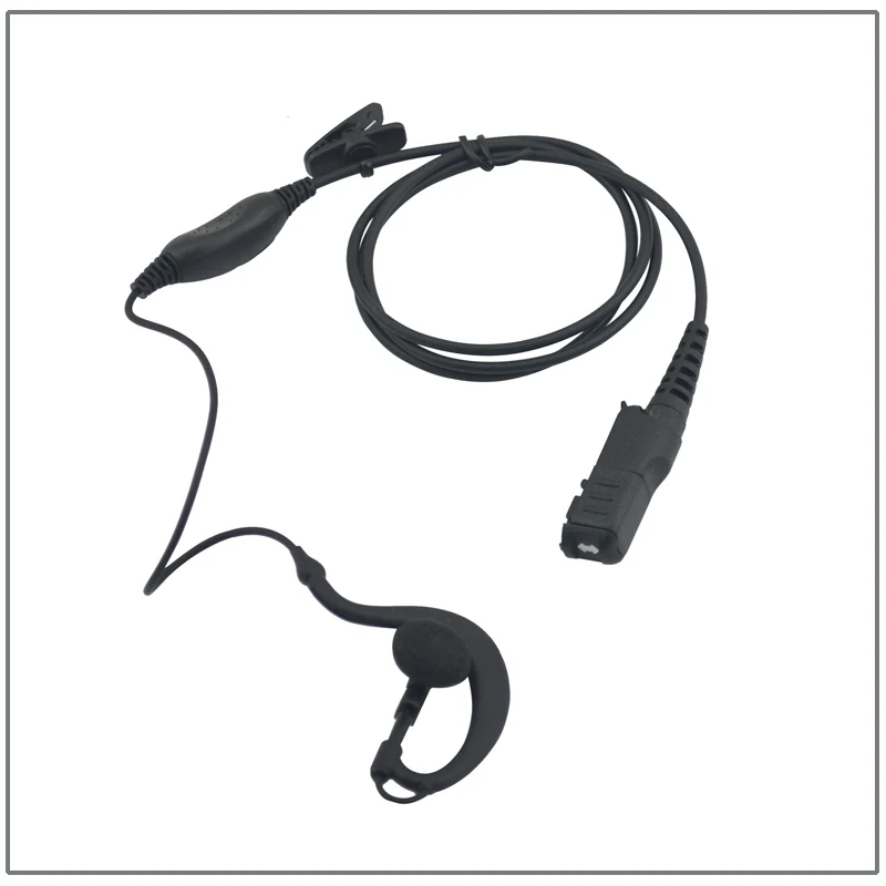 Earpiece Headset W/Finger PTT MIC for MOTOTRBO DGP 8050 Elite,DP2400,XiR P6600,XPR3500,TETRA MTP3250,DEP 550 Elite,XIR E8600