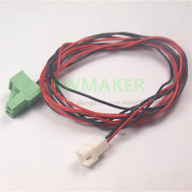 

CTC/Wanhao/Falshforge 3D Printer fan extended cable Extended line for printing fan blower fan extension cord