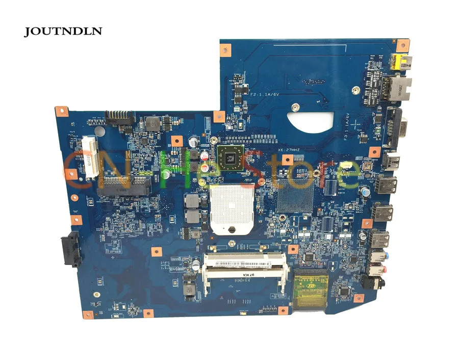 Joutndln para Acer Aspire 7540 7540g Computador Portátil Placa-mãe Mbpjd01001 48.4fp02. 011 Ddr2 Gráficos Integrados Livre Enviar Cpu