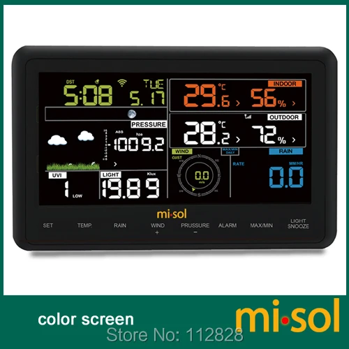 Wireless weather station connect to WiFi, upload data to web wunderground