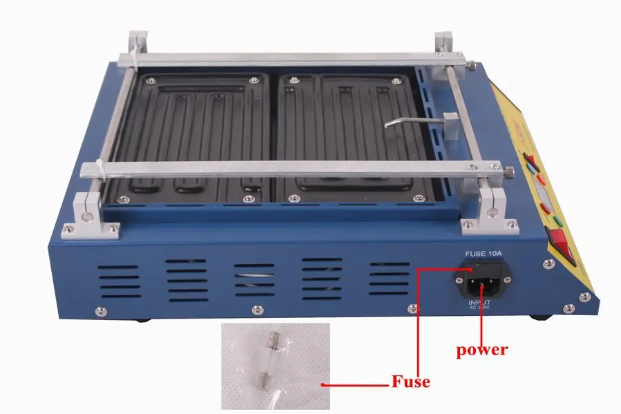 Stazione della rilavorazione del preriscaldatore SMD del pwb della stazione 110V /220V Puhui T-8280 della saldatura di IR