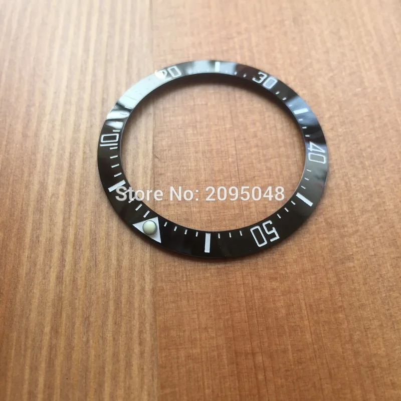 40mm Luminous ceramic watch bezels inserts for Rolex RLX sea-dweller deepsea 116660 98210 watch bezel replacement parts tools
