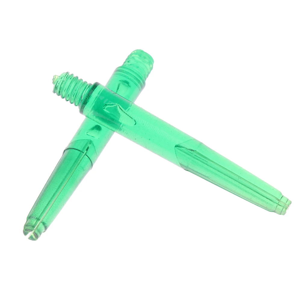 30 Pcs 35mm 2BA Thread Plastic Nylon Soft Tip Darts Shafts Colorful Darts Stems Thread Diameter 4.5mm