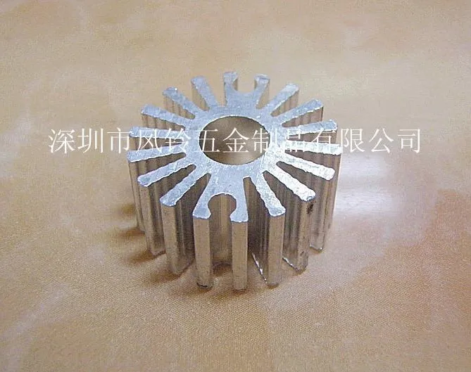 100pcs/lot New lamp accessories light fittings two holes Sunflower radiator 20*6*20mm heat sink 20*5*20mm heatsink