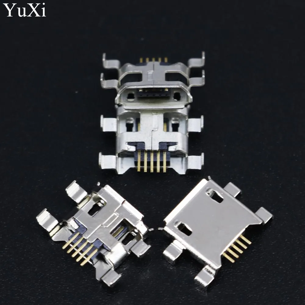 

YuXi 10PCS Btype Micro USB female connector 5pin phone tablet notebook charging socket Micro USB jack 2.0 sink 0.72 DIP