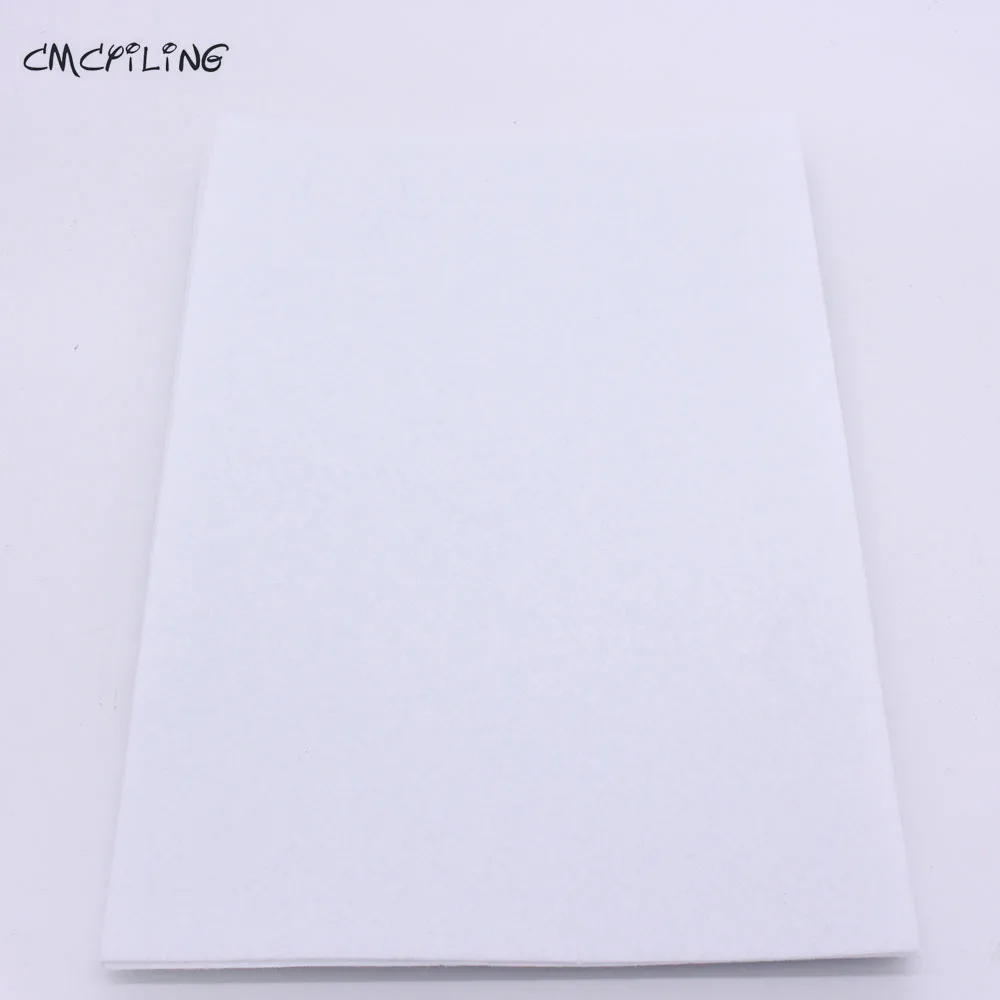 Black White 1mm Hard Felt Sheets For Felt Craft DIY Craft Arts Crafts & Sewing Scrapbook Hometextile A4 CMCYILING