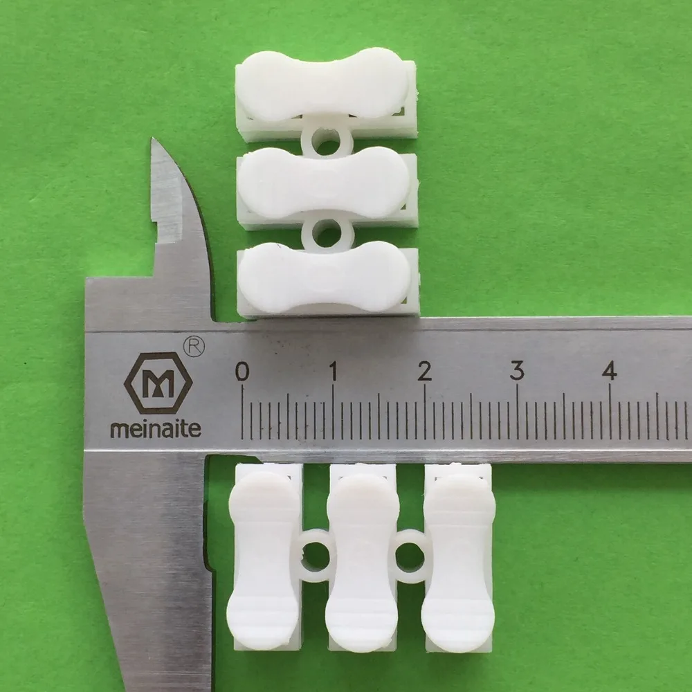 10pcs 3P G8Y CH-3 Spring Wire Connector Splice LED Strip Light No Welding No Screw Connector Cable Crimp Clamp Terminal 3 Way