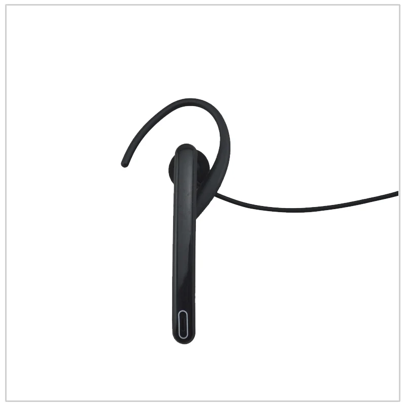 One-Wired Ear Hanger G-Loop Boom mic Ear Bar Mic PTT Headset 2-pin K plug for Kenwood Baofeng UV-5R,Wouxun KG-UVD1P, TYT MD-390