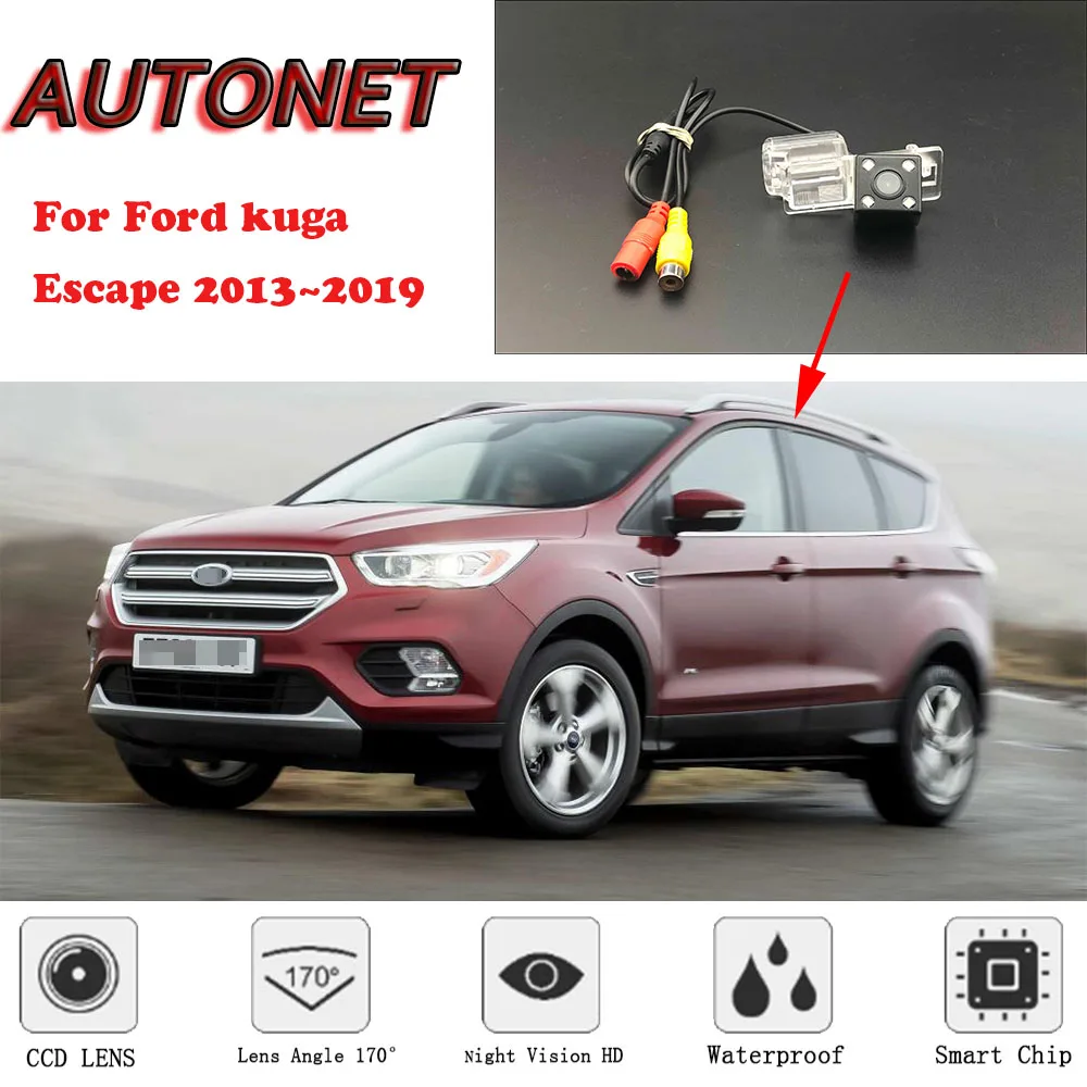 

AUTONET Backup Rear View camera For Ford kuga Ford Escape 2013~2019 Night Vision/parking Camera or Bracket