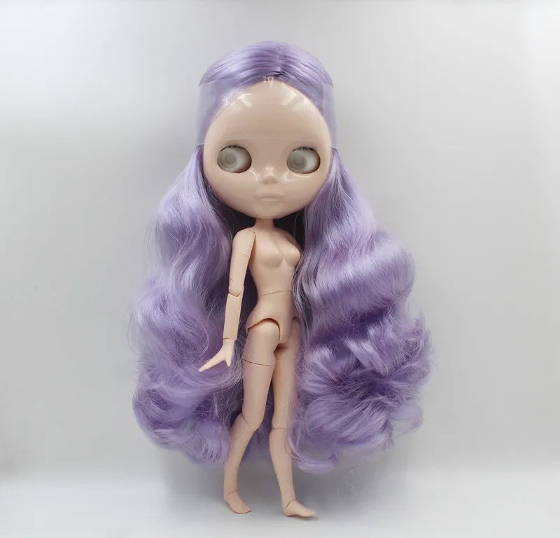 

Free Shipping big discount RBL-698EJ DIY Nude Blyth doll birthday gift for girl 4color big eye doll with beautiful Hair cute toy