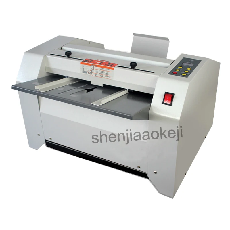 A3 automatic folding machine electric binding machine saddle stitching folding machine electric stapler 220V/110V1pc