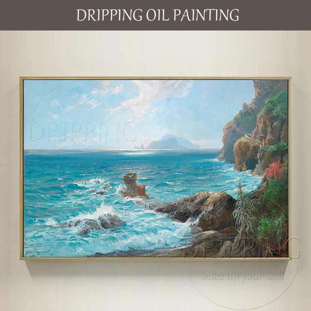 

Top Artist Reproduction High Quality Hans Bohrdt Scene Oil Painting on Linen Canvas 19th Century Vivid Landscape Oil Painting