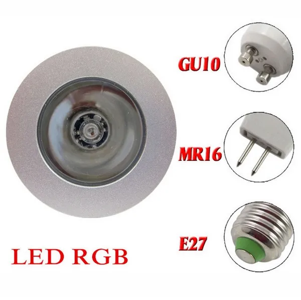 

GU10 MR16 E27 E14 LED 16 Color Changing RGBW Magic Light Bulb Lamp 85-265V 110V 220V RGB Led Light Spotlight + IR Remote Control