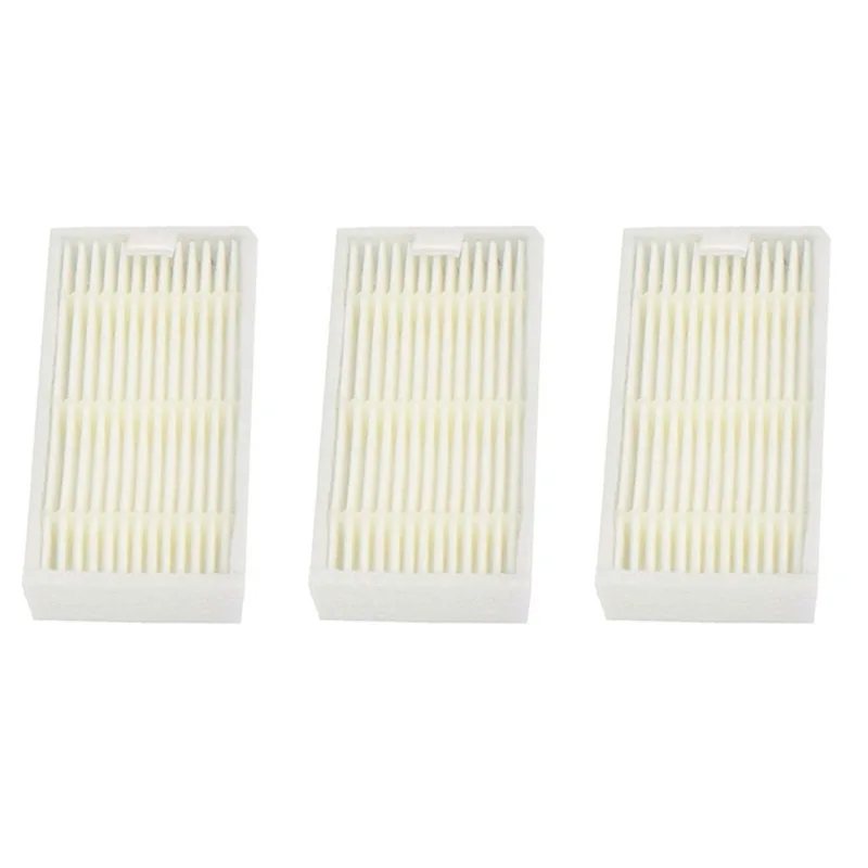 5 Filters+10 Side Brushes For Medion Md 16192 Md 18500 Md 18501 Md 18600 Spare Parts