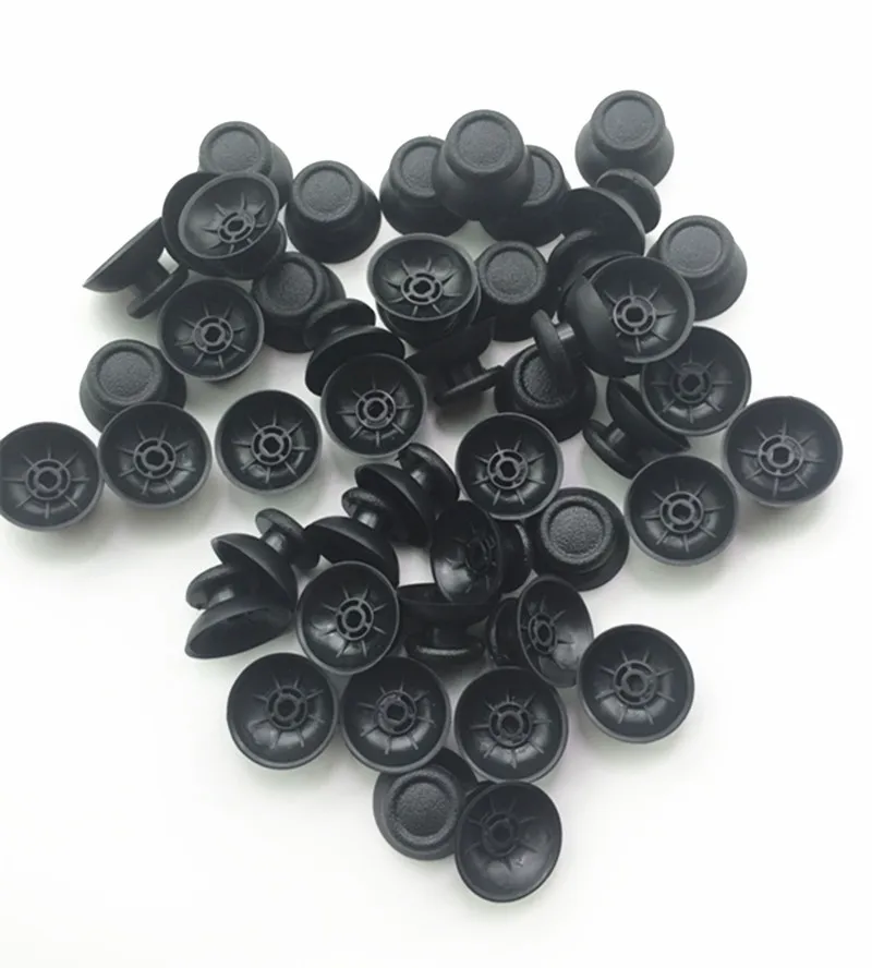 100pcs PS4 Analog Cover 3D Shell Thumb Stick Joystick Thumbstick Mushroom Cap For Sony PlayStation 4 PS4 Controller Accessories