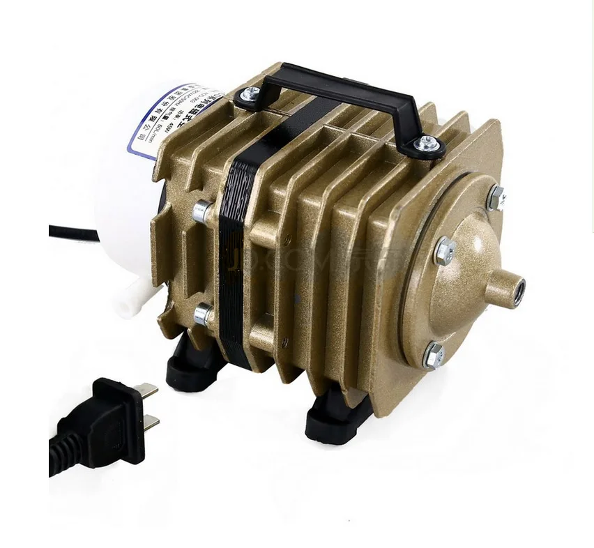 Compressor de ar de bomba de ar embutida por laser co2, máquina de gravação e corte usada