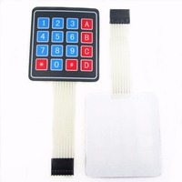 1PCS 16 Key 4 x 4 Membrane Switch Keypad 4x4 4*4 Matrix Array Matrix keyboard for smart car