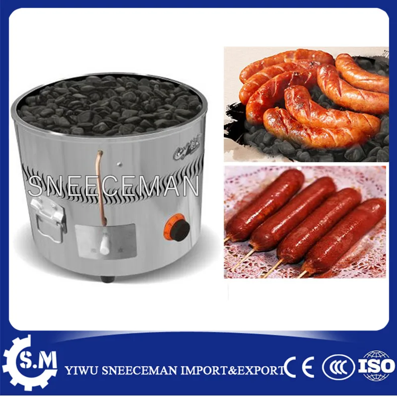 Roasted sausage furnace hot dog machine electric volcanic stone Sausage machine