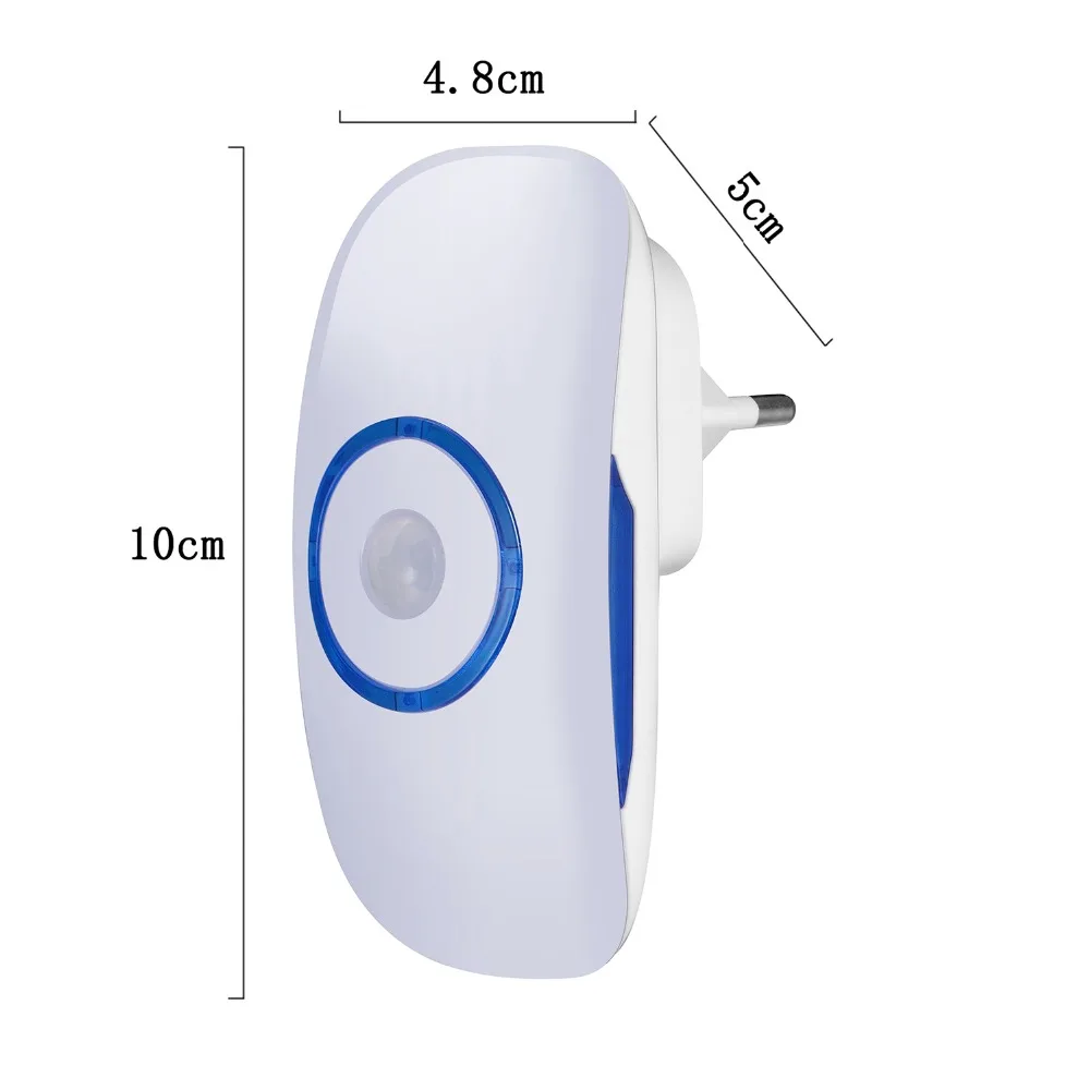 Imagem -05 - Sensor de Movimento sem Fio Luz Segurança Night Light Quarto Contador Armário Escada Movimento Auto on And Off 3.6w 18 Led