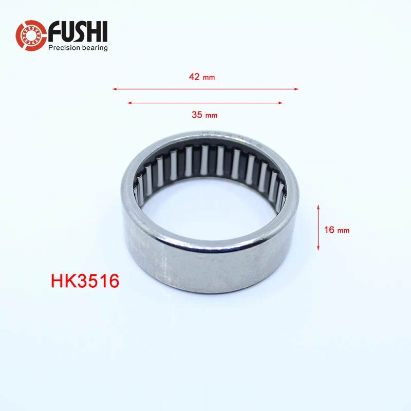 

HK3516 Needle Bearings 35*42*16 mm ( 5 Pc ) Drawn Cup Needle Roller Bearing TLA3516Z HK354216 47941/35