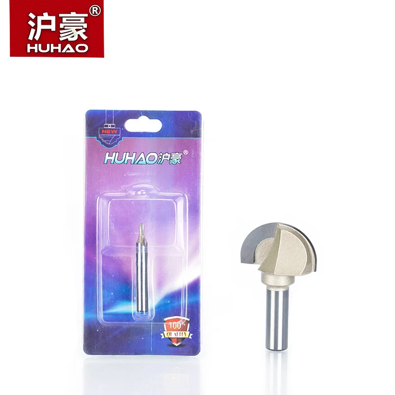 HUHAO 5pcs/lot  1/2" 1/4" Shank Cove Box Bit Double Edging Router Bits For Wood Tungsten Carbide Woodworking Miiling Cutter