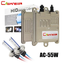 55W Xenon Light HID Kit AC Ballast Bulb H1 H3 H7 H8 H11 9005 9006 881 880 9012 3000K-8000K Quick Start Car Headlight Fog Light