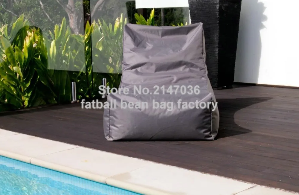 Living room bean bag game chair, outdoor garden hammock sofa beds - Grey cushion beanbags furniture