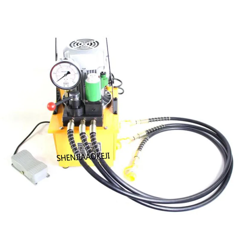 GYB-700AIII Elektryczna pompa hydrauliczna Zawór elektromagnetyczny z trzema obwodami oleju Wysokociśnieniowa pompa oleju hydraulicznego 0.75KW 220V/380V 1PC