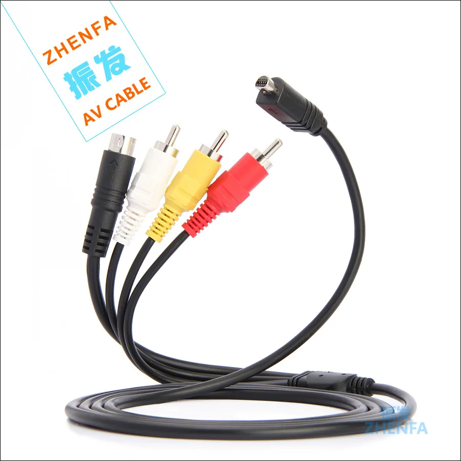 Zhenfa FOR SONY AV A/V video cable DCR-IP1E DCR-HC51E DCR-HC38E DCR-HC16E DCR-HC17E DCR-HC18E DCR-HC19E DCR-HC20E DCR-HC21E