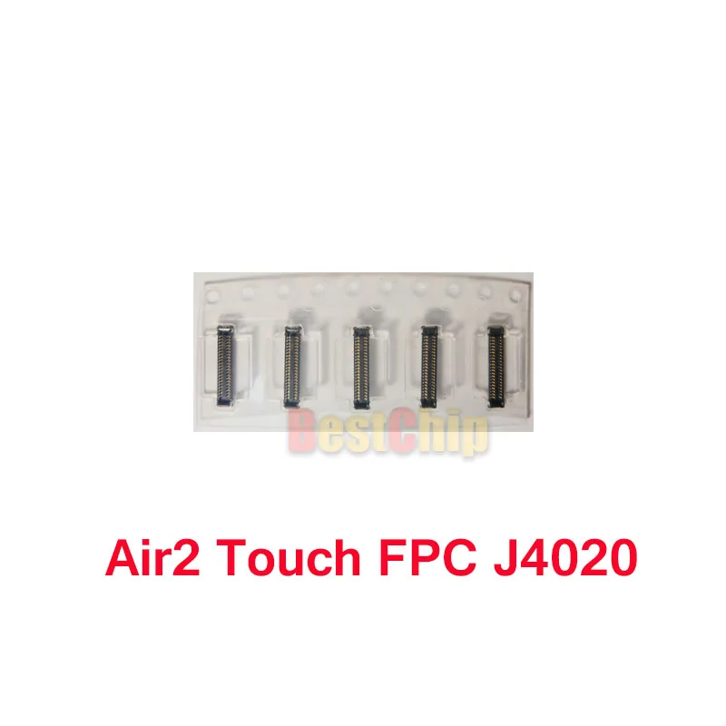 5pcs/lot J4020 42pins Touch screen digitizer for iPad Air 2 ipad6 6 Air2 FPC contact connector on motherboard