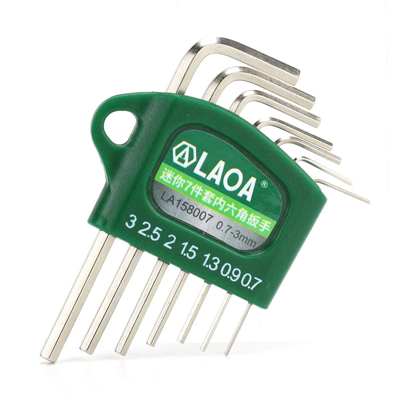 LAOA Mini Lục Giác Cờ Lê S2 Ổ Cắm Đầu Cờ Lê có Từ Bóng Đầu Cờ Lê Dụng Cụ Chìa Khóa Lục Giác Wrenche Bộ
