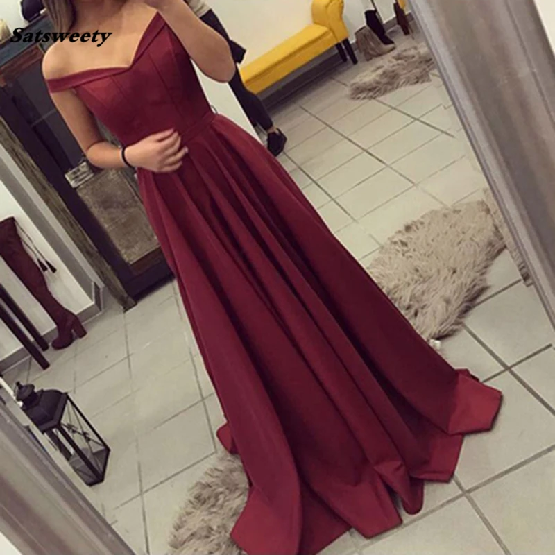 2024 Long V Neck Lace Long Sleeves Satin Elegant Formal Party Gowns Sexy Side Split Bridesmaid Dresses Robe De Soiree