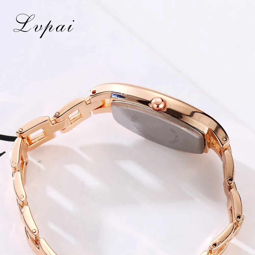 Lvpai Women Watches Luxury Brand Fashion Bracelet Ladies Rhinestone Watch Women Dress Women's Watches Clock relogio feminino