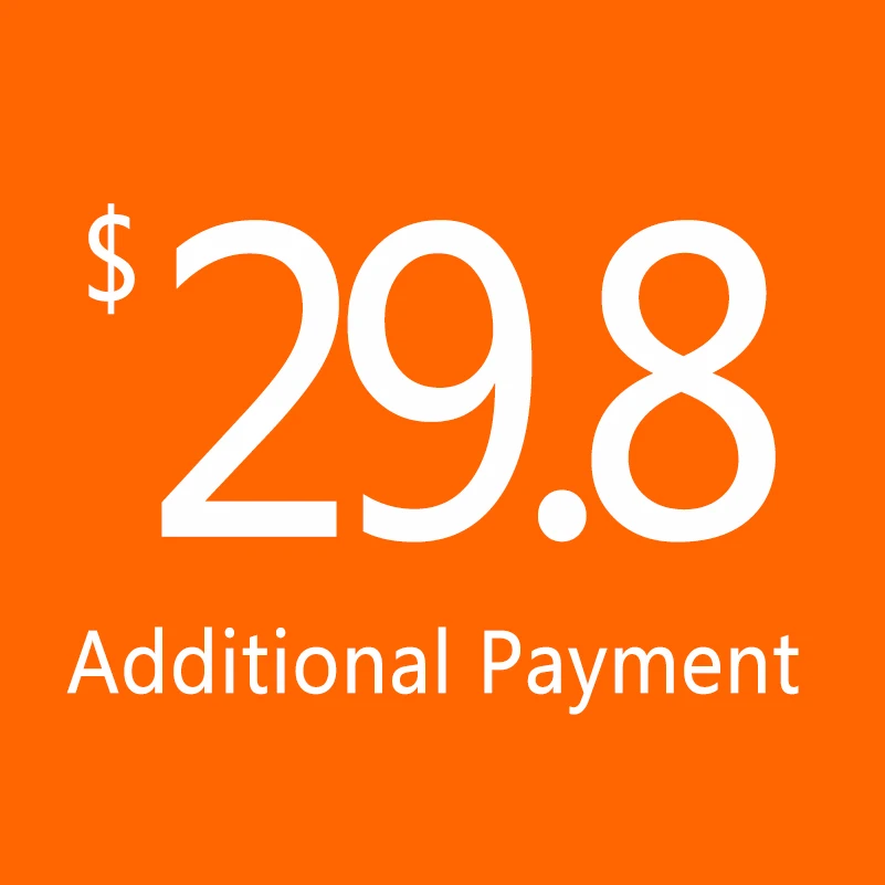 

29.8 dollars for fast shipping