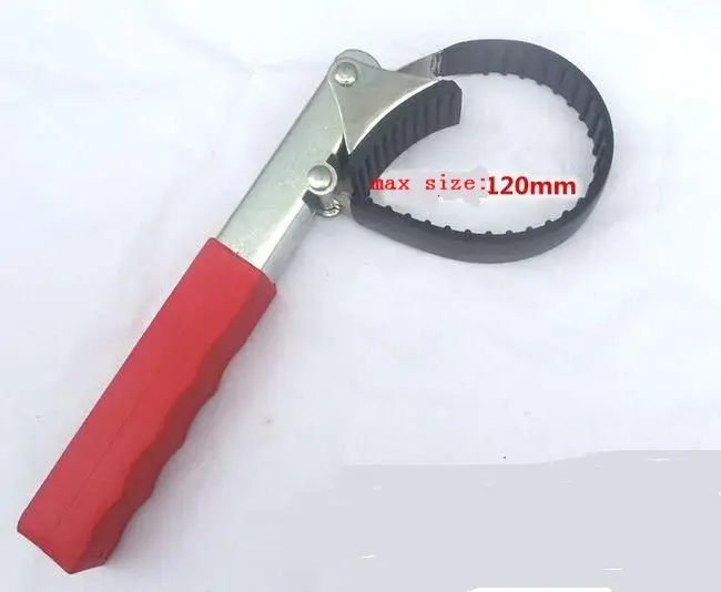 high quality 6 holes adjustable steel tape auto engine oil filter repair spanner professional mechanical tools NO.A0068