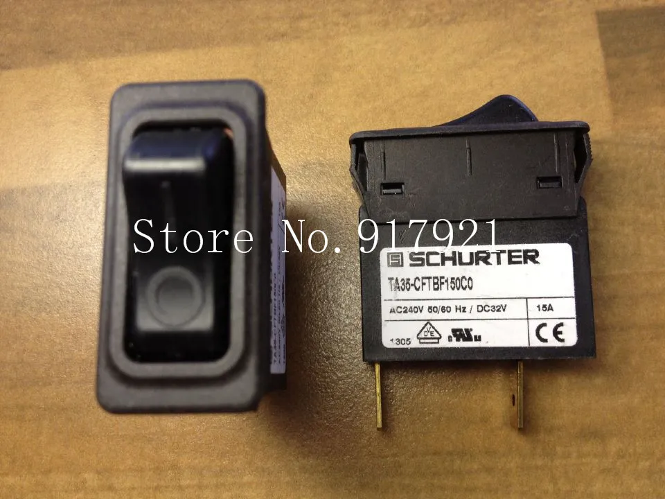 [ZOB] The original schurte device of R circuit breaker TA35-CFTBF150C0 ship two switch button 15A  --5pcs/lot