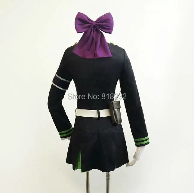 Seraph Of The End Hiiragi Shinoa Uniform Outfits Anime Customize Cosplay Costumes